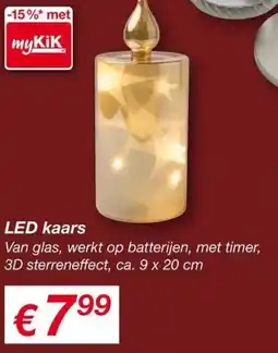 Kik LED kaars aanbieding