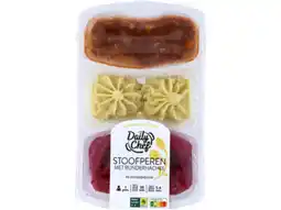 Hoogvliet Daily Chef Stoofperen met hachee en puree aanbieding
