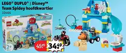 Kruidvat LEGO DUPLO Disney Team Spidey hoofdkwartier aanbieding