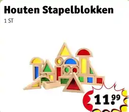 Kruidvat Houten Stapelblokken aanbieding