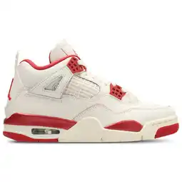 Foot Locker Jordan Retro 4 Sneakers Dames - Bruin - Maat 36.5 - Leer aanbieding