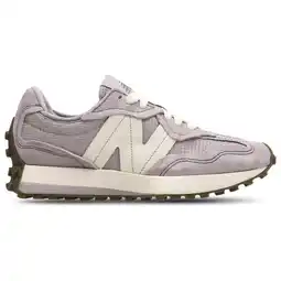 Foot Locker New Balance 327 Sneakers Dames - Grijs - Maat 36 - Leer, Synthetisch aanbieding