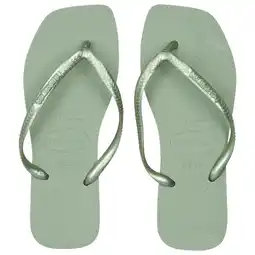 Foot Locker Havaianas Slim Slippers en Sandalen Dames - Groen - Maat 33/34 - Plastic aanbieding