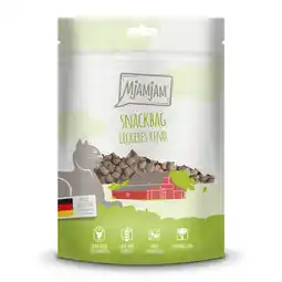Zooplus MjAMjAM Snackbag Culinaire Wilde Zalm - 125 g heerlijk rundvlees aanbieding