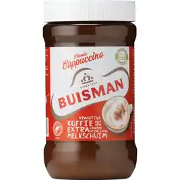 Dekamarkt Buisman Oploskoffie cappuccino aanbieding