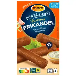 Dekamarkt Mora Frikandel shoarma oven & airfryer 4 st aanbieding