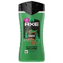 Trekpleister Axe Jungle Fresh Extra Fresh 3-in-1 Douchegel aanbieding