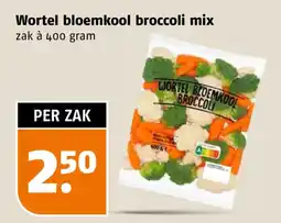 Poiesz Wortel bloemkool broccoli mix aanbieding