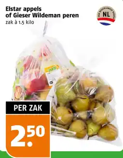 Poiesz Elstar appels of Gieser Wildeman peren aanbieding