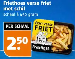 Poiesz Friethoes verse friet met schil aanbieding