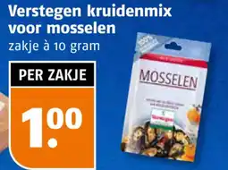 Poiesz Verstegen kruidenmix voor mosselen aanbieding