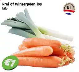 Poiesz Prei of winterpeen aanbieding
