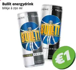 Poiesz Bullit energydrink aanbieding