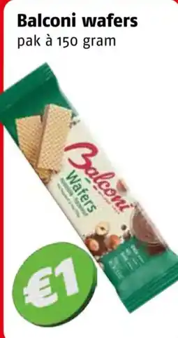Poiesz Balconi wafers aanbieding
