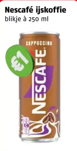 Poiesz Nescafé ijskoffie aanbieding