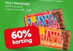 Poiesz Tony's Chocolonely aanbieding