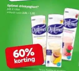Poiesz Optimel drinkyoghurt aanbieding