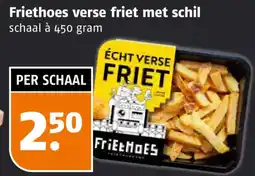 Poiesz Friethoes verse friet met schil aanbieding
