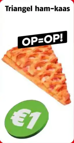 Poiesz Triangel ham-kaas aanbieding