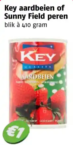 Poiesz Key aardbeien of Sunny Field peren aanbieding
