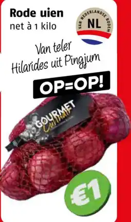 Poiesz Rode uien aanbieding