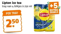 Poiesz Lipton ice tea aanbieding
