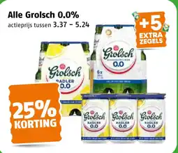 Poiesz Alle Grolsch 0.0% aanbieding