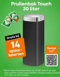 Poiesz Prullenbak Touch aanbieding