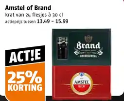 Poiesz Amstel of Brand aanbieding