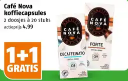 Poiesz Café Nova koffiecapsules aanbieding