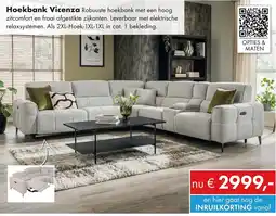 Woonsquare Hoekbank Vicenza aanbieding