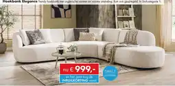 Woonsquare Hoekbank Elegance aanbieding