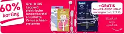 Etos Oral-B iO5 Leopard elektrische tandenborstel en Gillette Venus scheer-systemen aanbieding