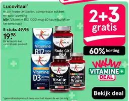 Etos Lucovitaal Vitamine B12 1000 mcg aanbieding
