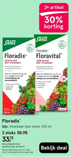Etos Salus Floradix aanbieding