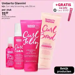 Etos Umberto Giannini Curl Jelly Scrunching Jelly 200 ml aanbieding