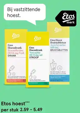 Etos Etos hoest aanbieding