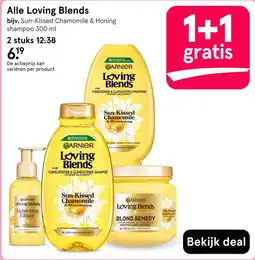 Etos Garnier Loving Blends aanbieding