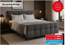 Woonsquare Boxspring Mirage aanbieding
