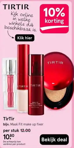 Etos Tirtir mask fit make up fixer aanbieding