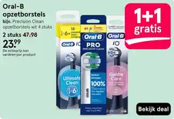 Etos Oral-B opzetborstels aanbieding