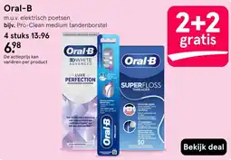 Etos Oral-B Pro-Clean medium tandenborstel aanbieding