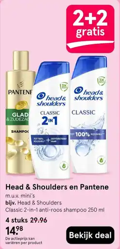 Etos Head & Shoulders en Pantene aanbieding
