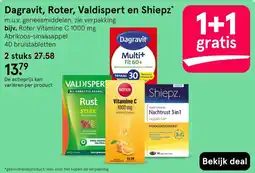 Etos Daggravit, Roter, Valdispert en Shiepz aanbieding