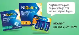 Etos NiQuitin transparante pleister nicotine aanbieding