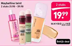 Etos Maybelline teint aanbieding