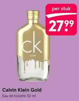 Etos Calvin Klein Gold aanbieding