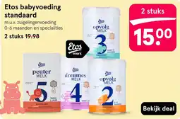 Etos Etos babyvoeding standaard aanbieding