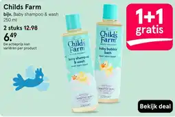 Etos Childs Farm baby shampoo & wash aanbieding