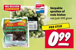Nettorama Verpakte spruiten of rode bieten aanbieding
